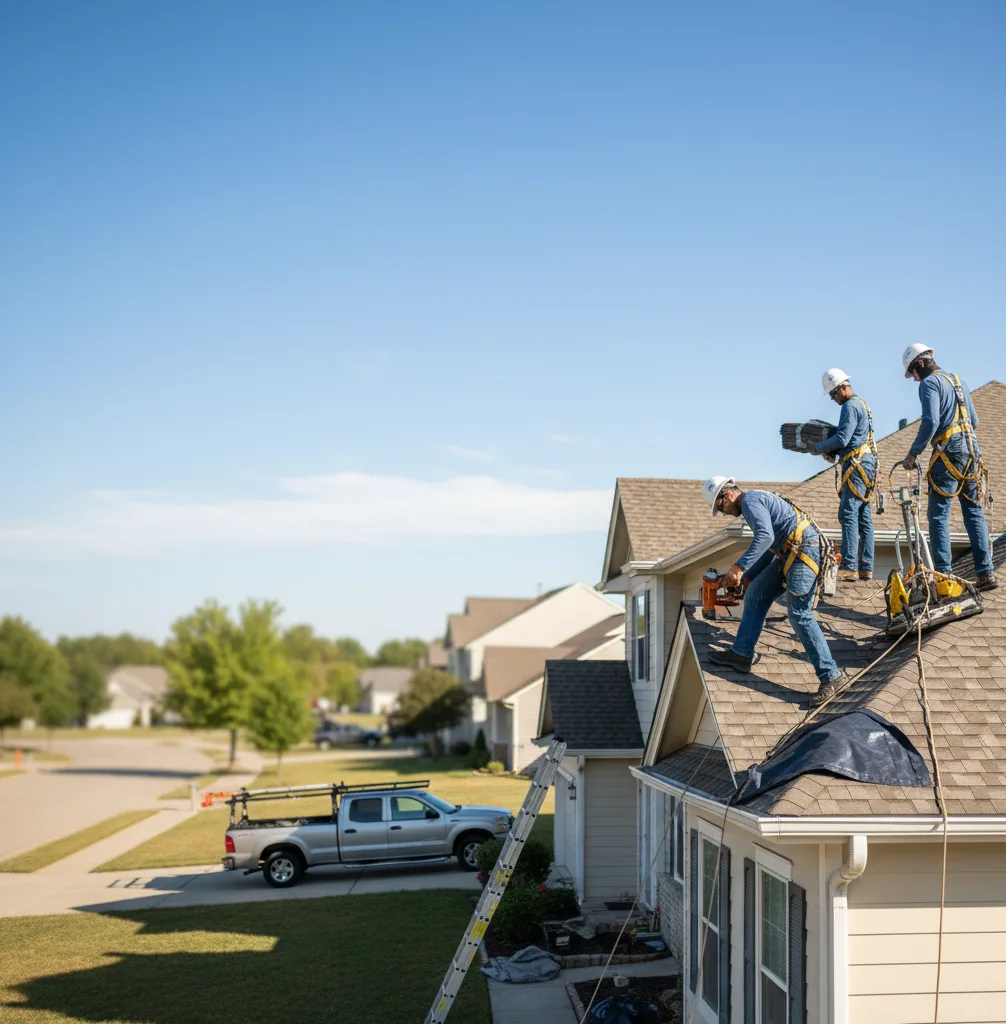 Roof Repair in Salesville